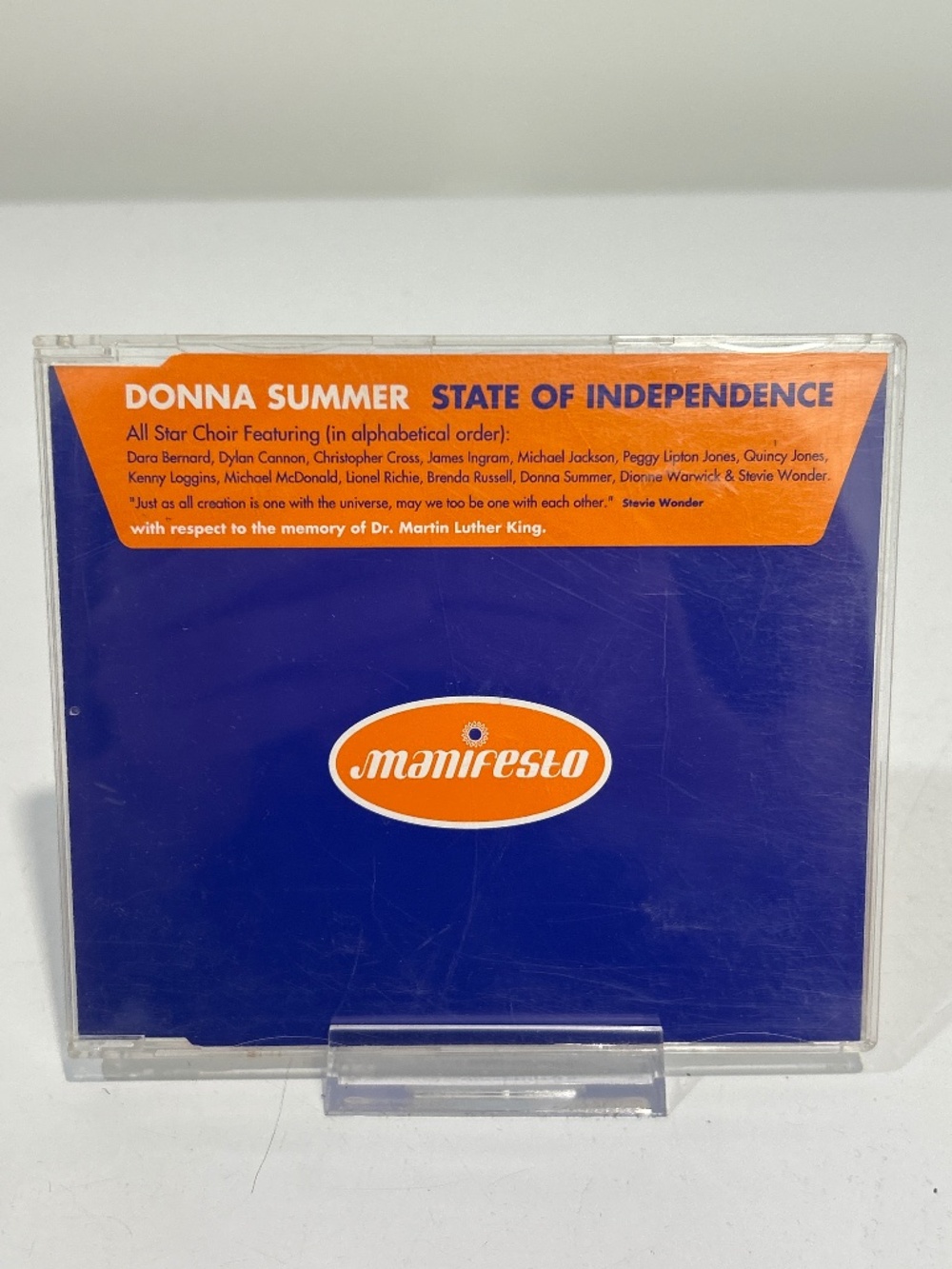 🤯5 for $20🤯 Donna Summer “State Of Independence” CD Single [Dance Pop House]
